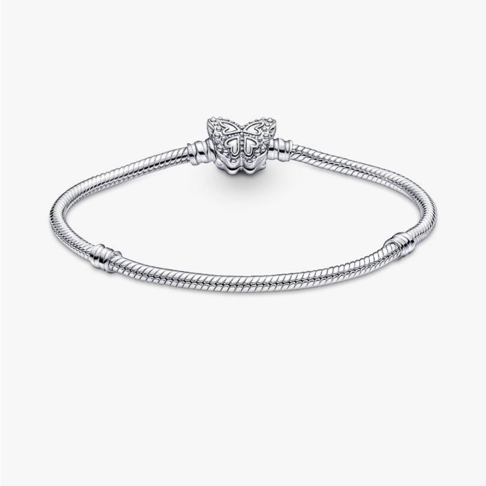 Pandora Silver Butterfly Charm Bracelet